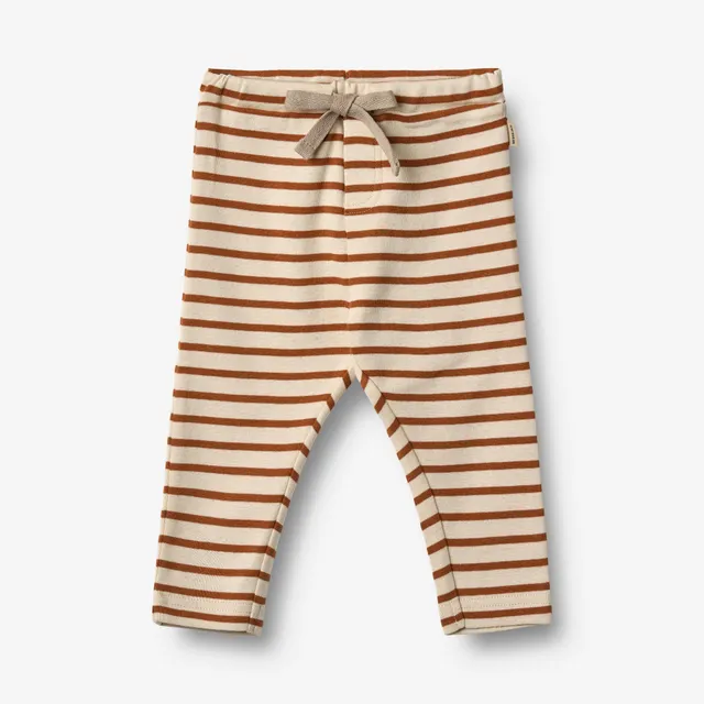 wheat-hose-manfred-babyhose-warm-caramel-stripe-bio image 1