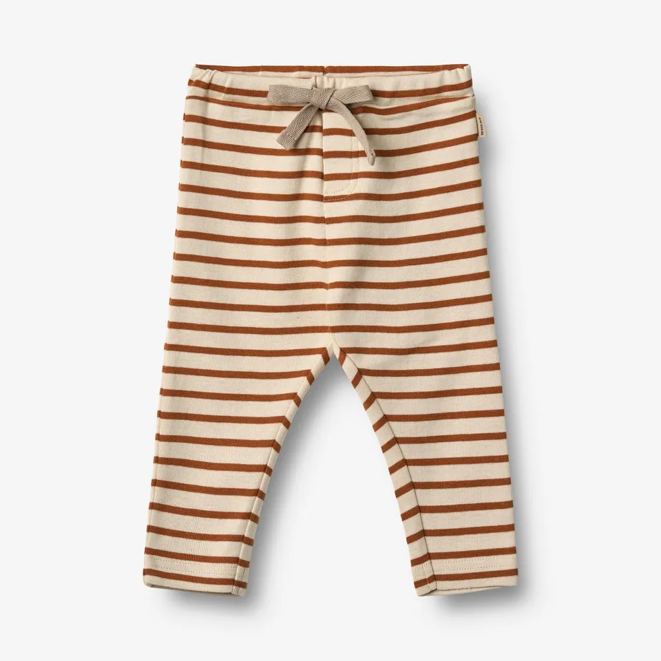 wheat-hose-manfred-babyhose-warm-caramel-stripe-bio image 1