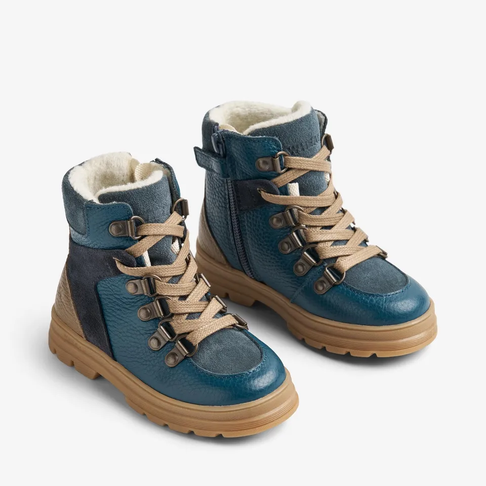 wheat-toni-hiker-tex-winterboot-dunkelpetroleum-leder image 1