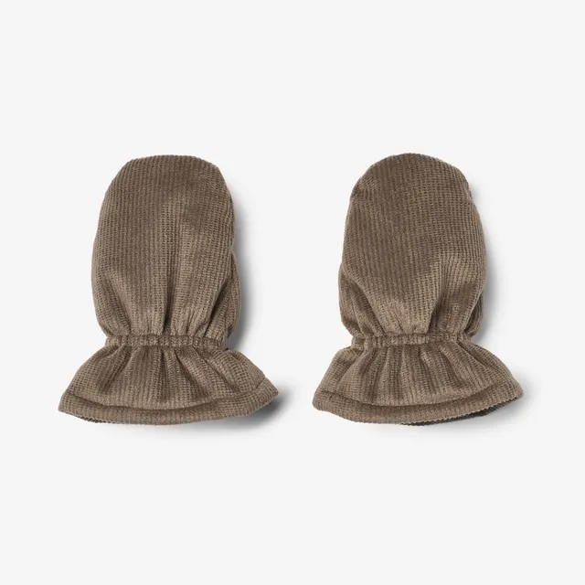 wheat-accessories-puffer-baby-mittens-muffu-f-ustlinge-dry-wood image 1
