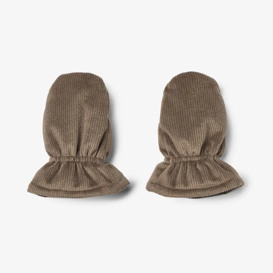 wheat-accessories-puffer-baby-mittens-muffu-f-ustlinge-dry-wood image 1
