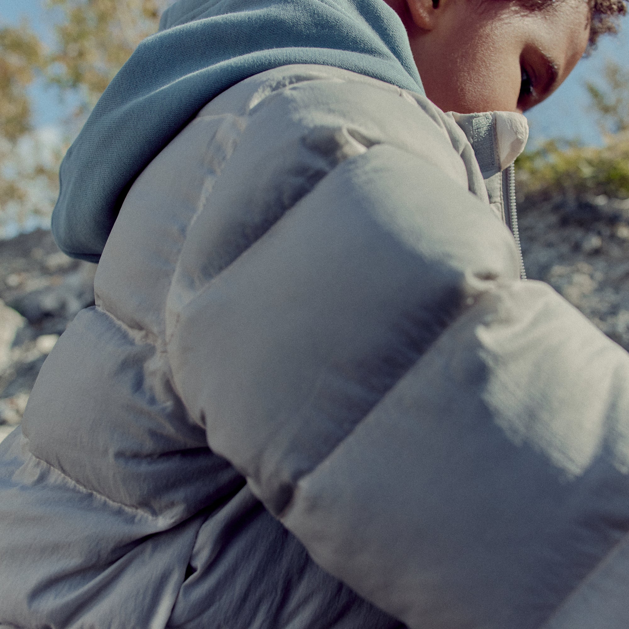 wheat-diso-pufferjacke-dark-moon-recycelt-kinder image 3