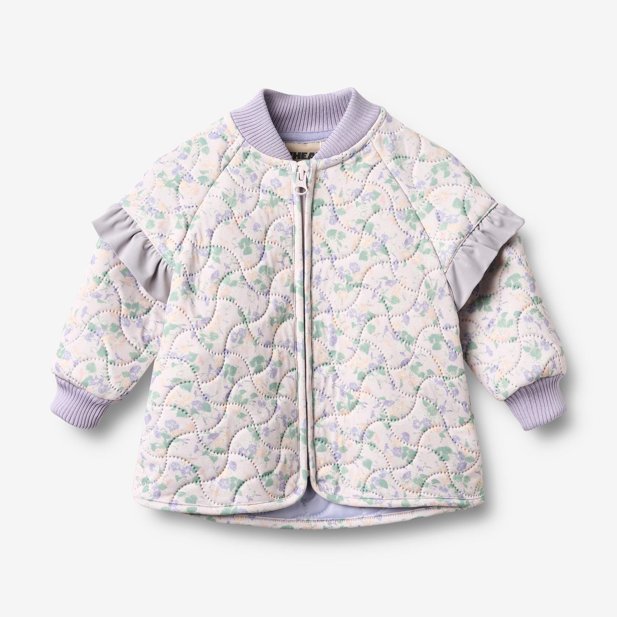 wheat-stjerna-thermojacke-purple-light-petunias-baby image 1