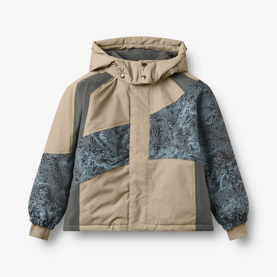 wheat-sneen-skijacke-grey-stone-jungen-wasserdicht image 1