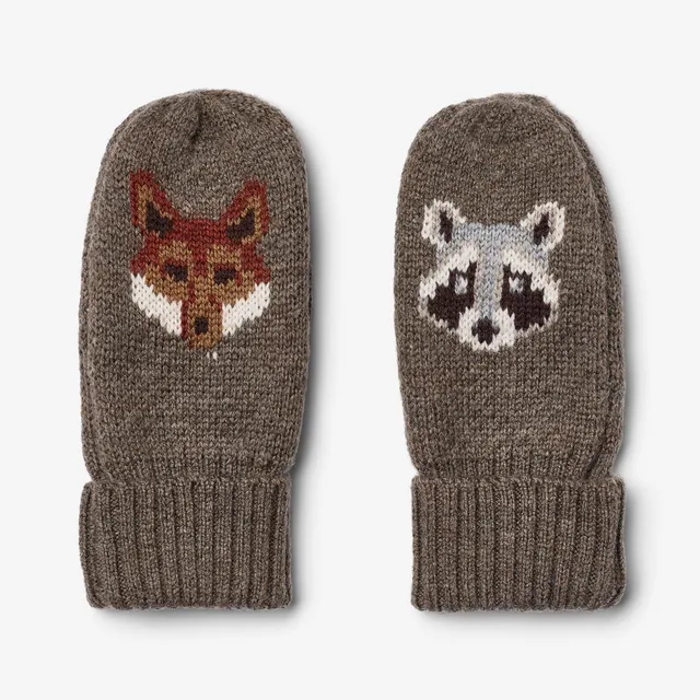 wheat-accessories-jacquard-mittens-towsi-f-ustlinge-dry-soil-merinowolle image 1
