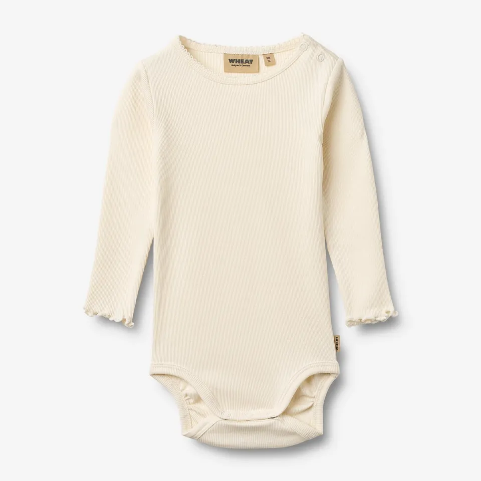 wheat-regitze-body-langarm-baby-ivory-bio image 1