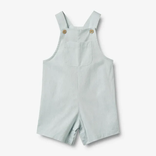 wheat-sigge-baby-latzhose-bio-baumwolle-light-blue-chambray image 1