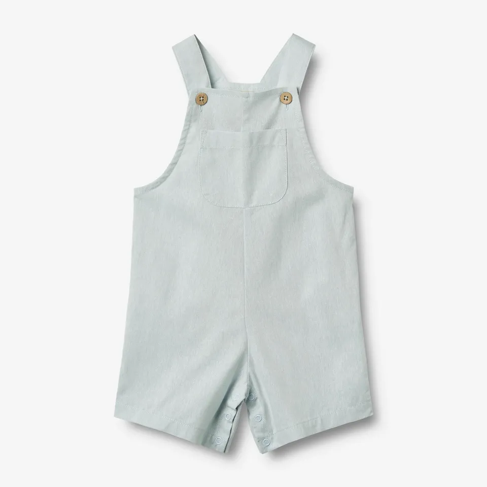 wheat-sigge-baby-latzhose-bio-baumwolle-light-blue-chambray image 1