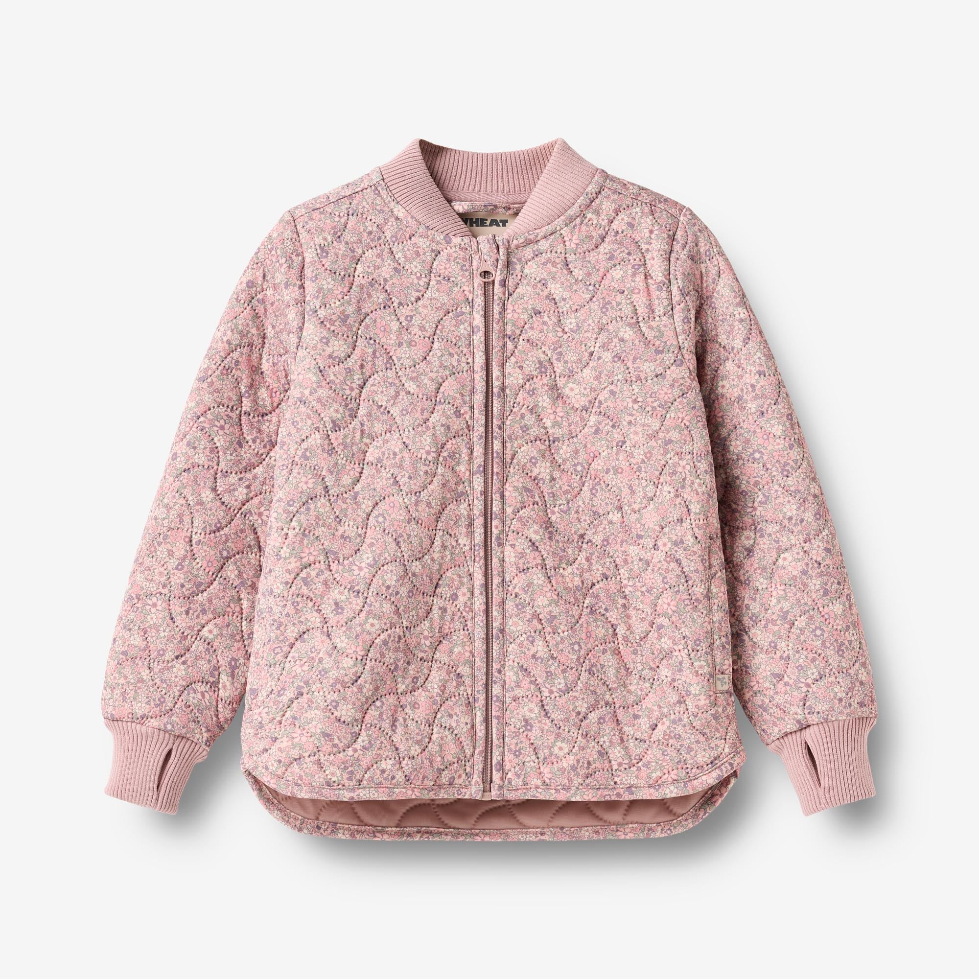 wheat-loui-thermojacke-powder-flower-meadow-recycelt image 1
