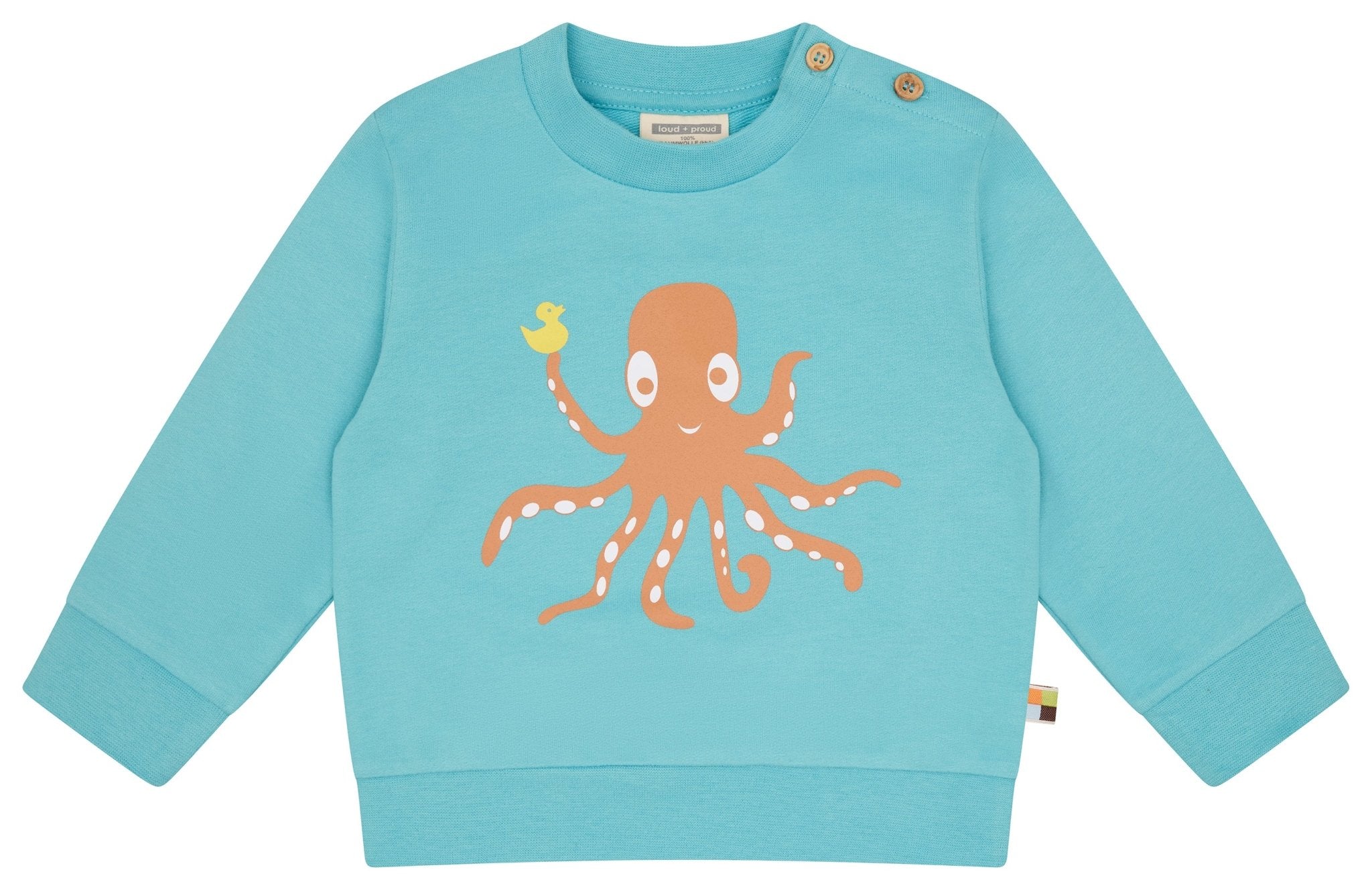 loud-proud-classics-sweatshirt-druck-aster-98-104-bio image 4
