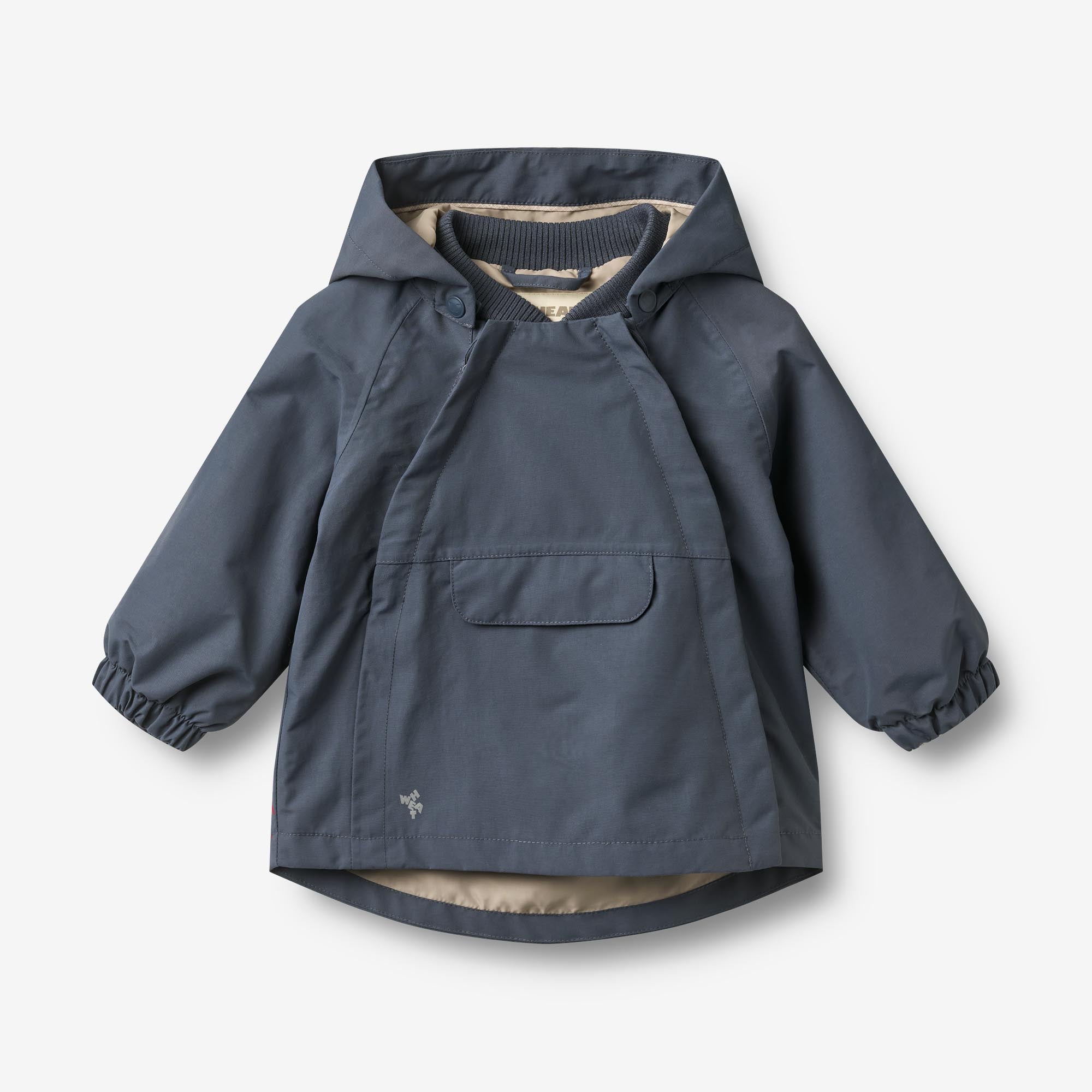 wheat-sveo-tech-jacke-greyblue-recycling-nylon image 1