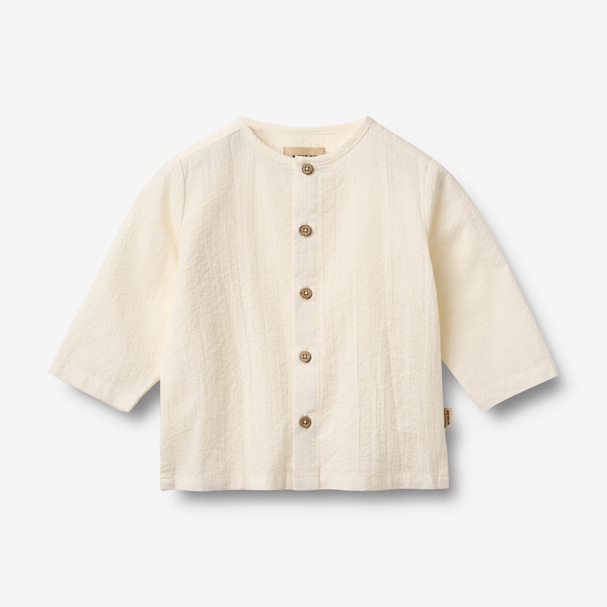 wheat-shelby-hemd-ivory-bio-baumwolle-baby-unisex image 1