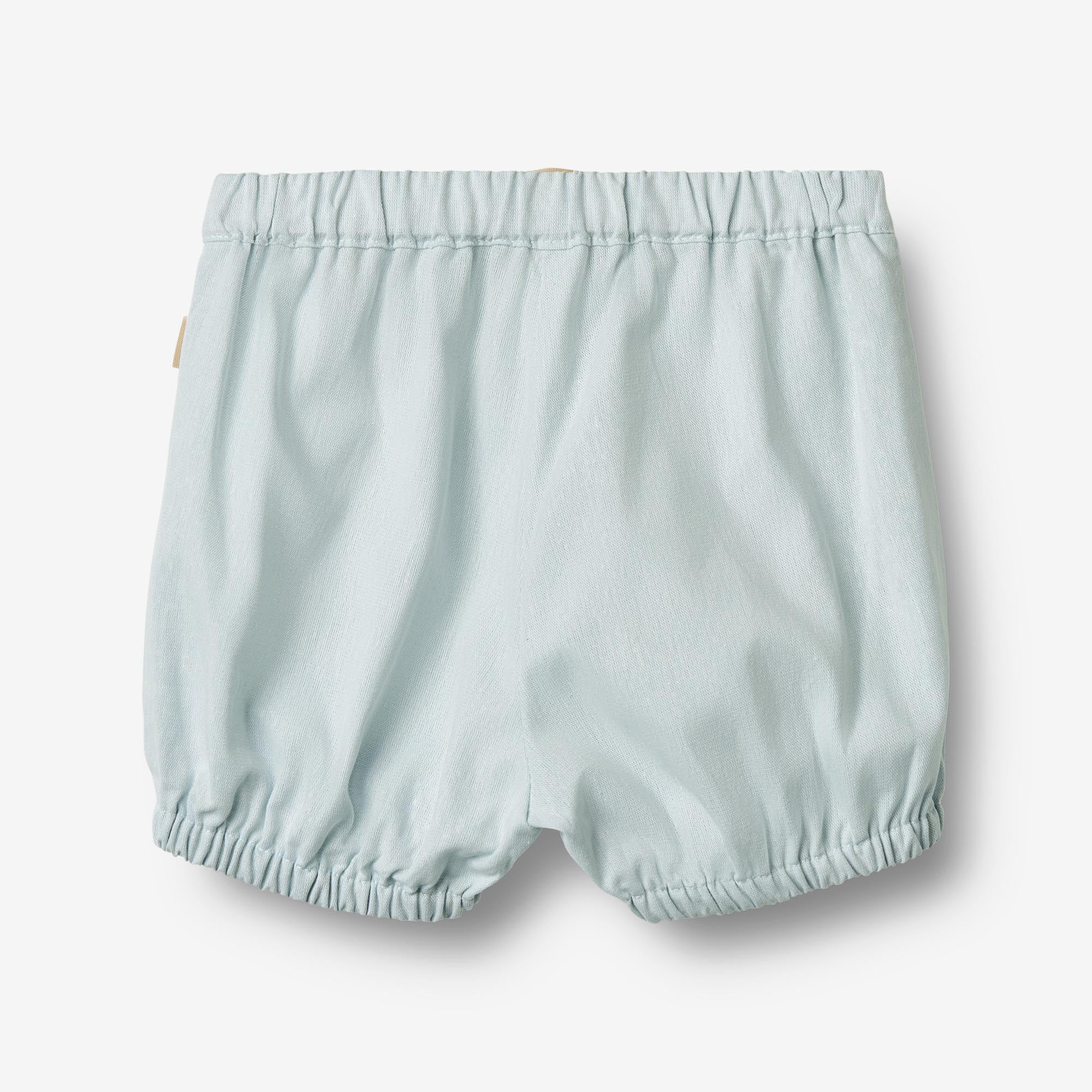 wheat-olly-shorts-light-blue-chambray-bio-baumwolle image 2