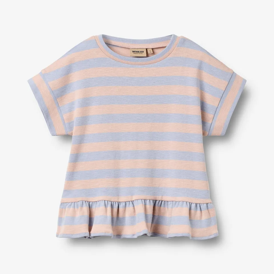 wheat-marie-t-shirt-powder-stripe-bio-baumwolle image 1