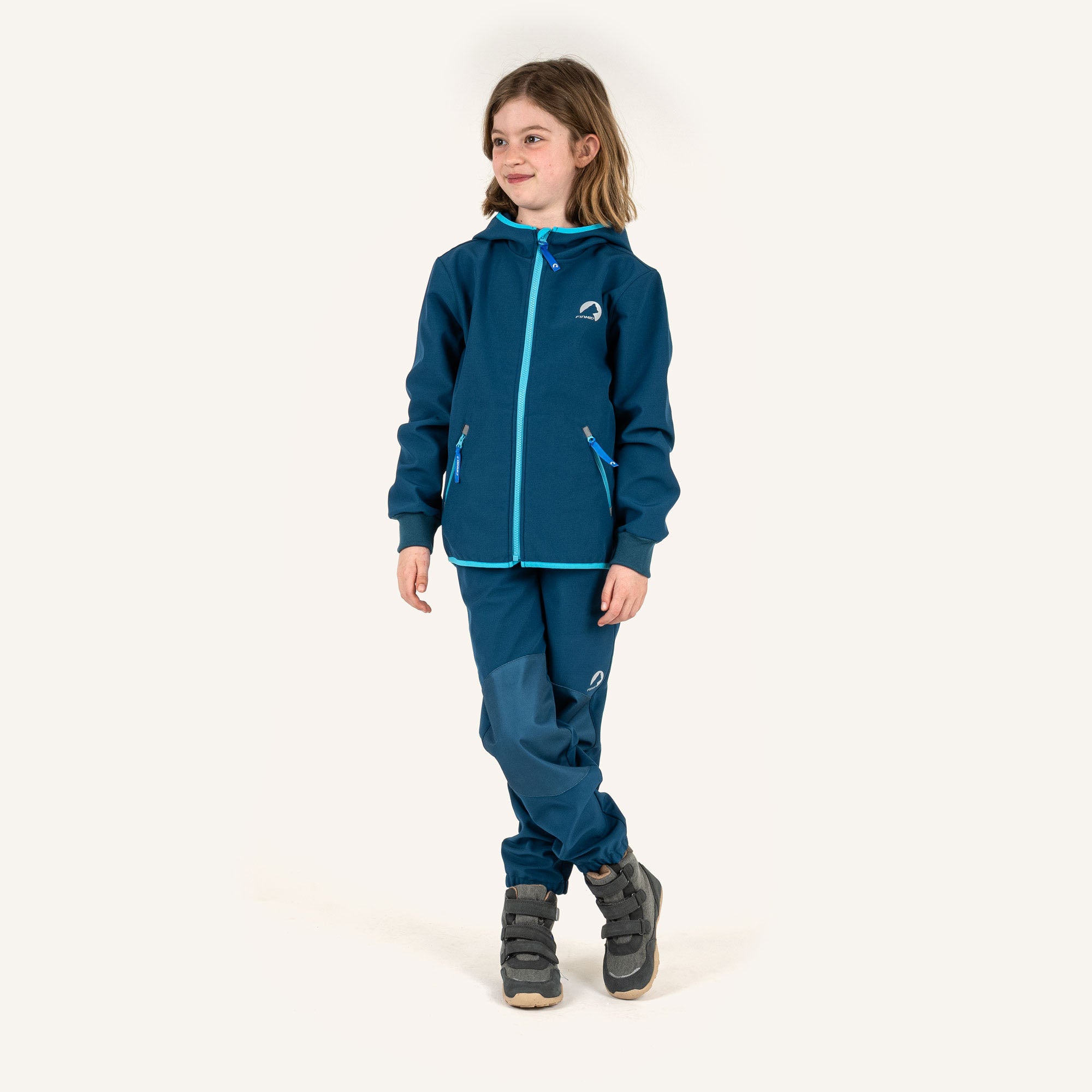 finkid-koivu-shell-softshellhose-ocean-80-90-wasserfest image 5