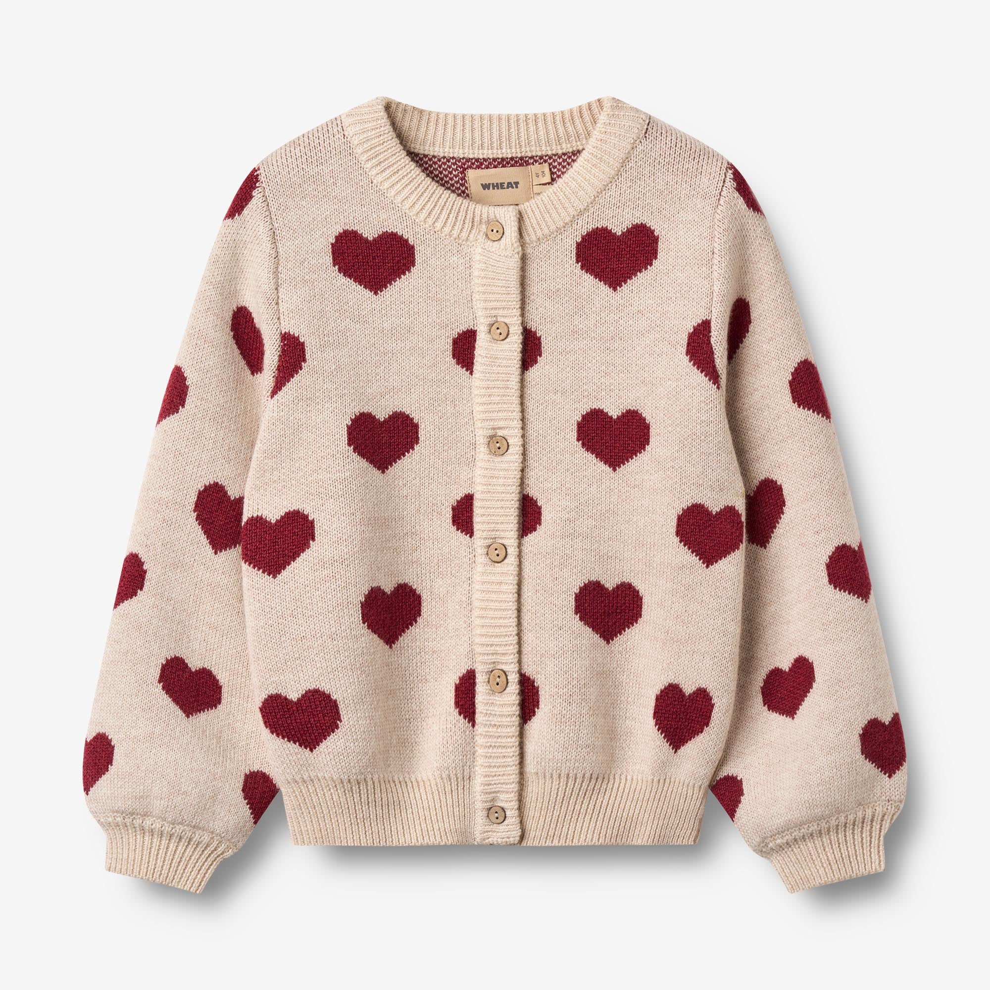 wheat-clothing-vikki-jacquard-cardigan-merinowolle-offwhite image 1