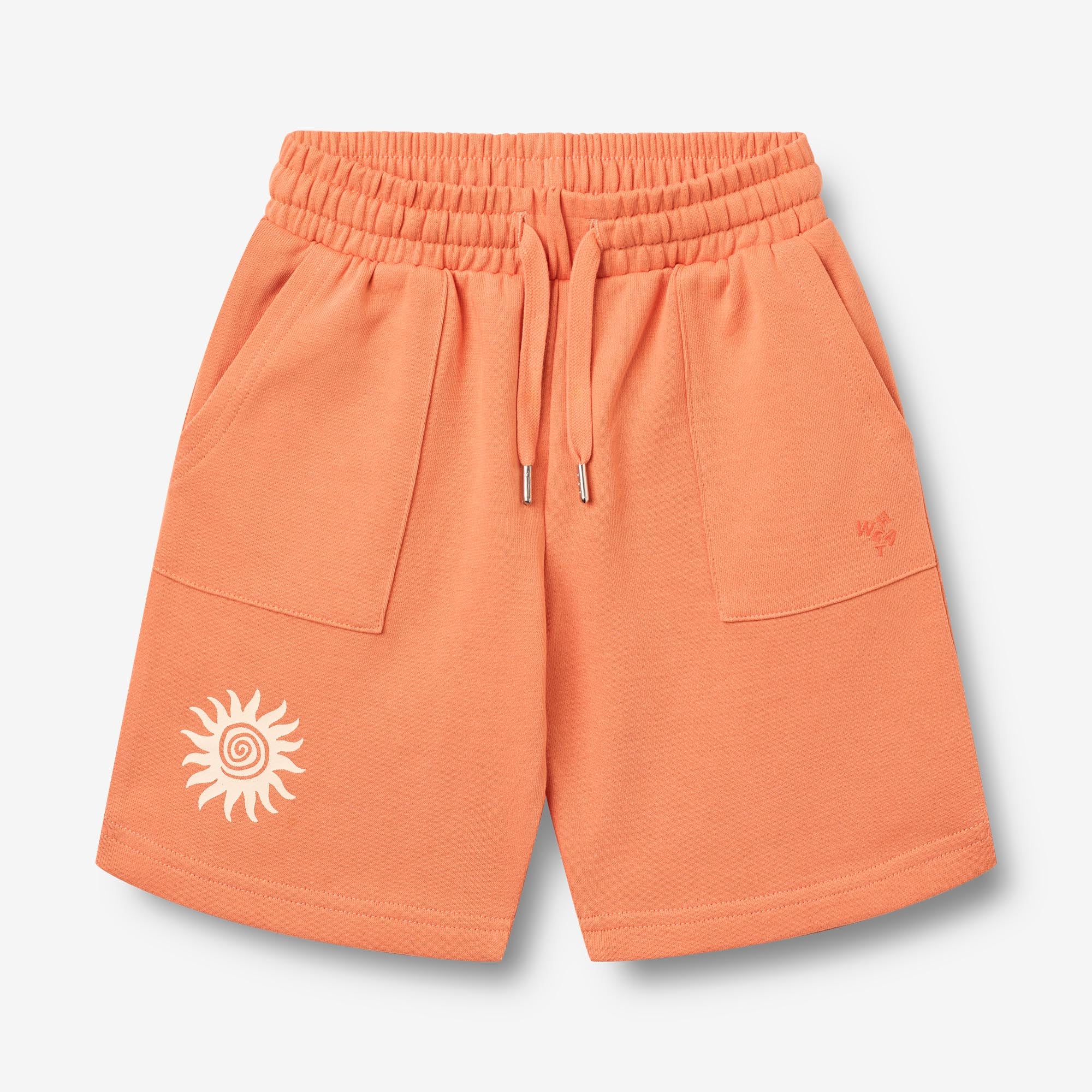 wheat-elmo-sweatshorts-sunkissed-orange-bio image 1