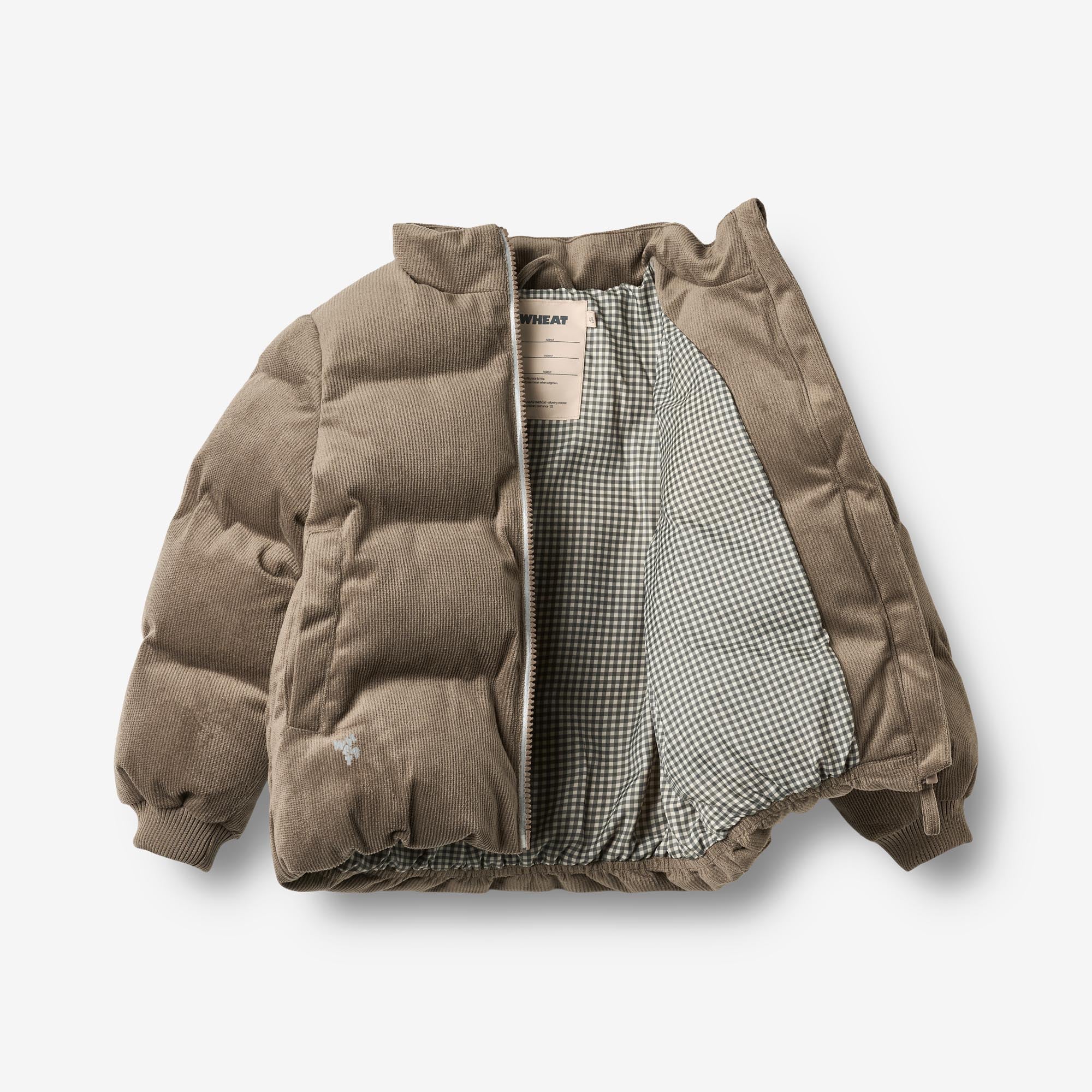 wheat-cammoe-puffer-jacke-kinder-dry-wood-recycling image 4