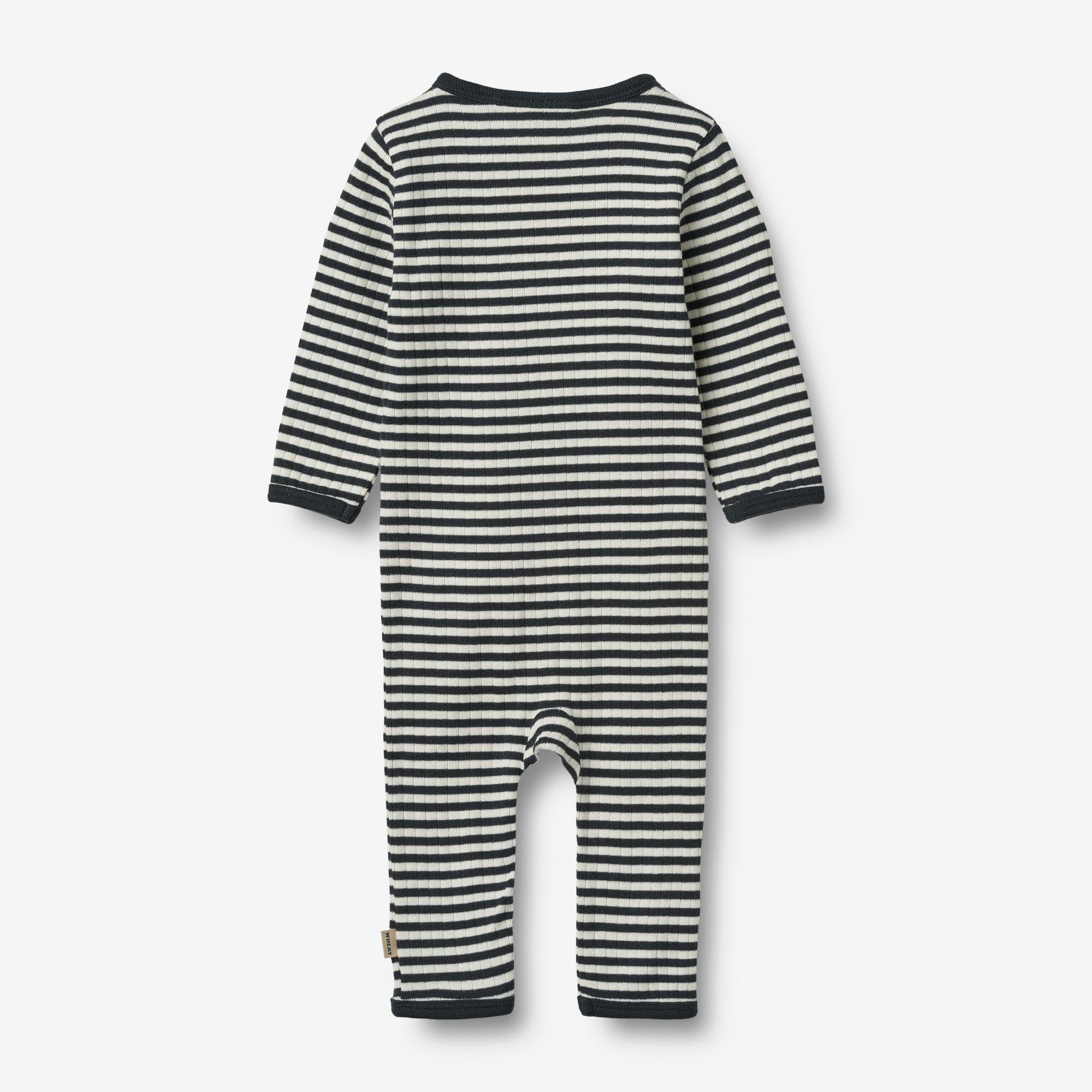wheat-jumpsuit-l-s-dusty-strampler-navy-sea-stripe-bio-baumwolle image 2