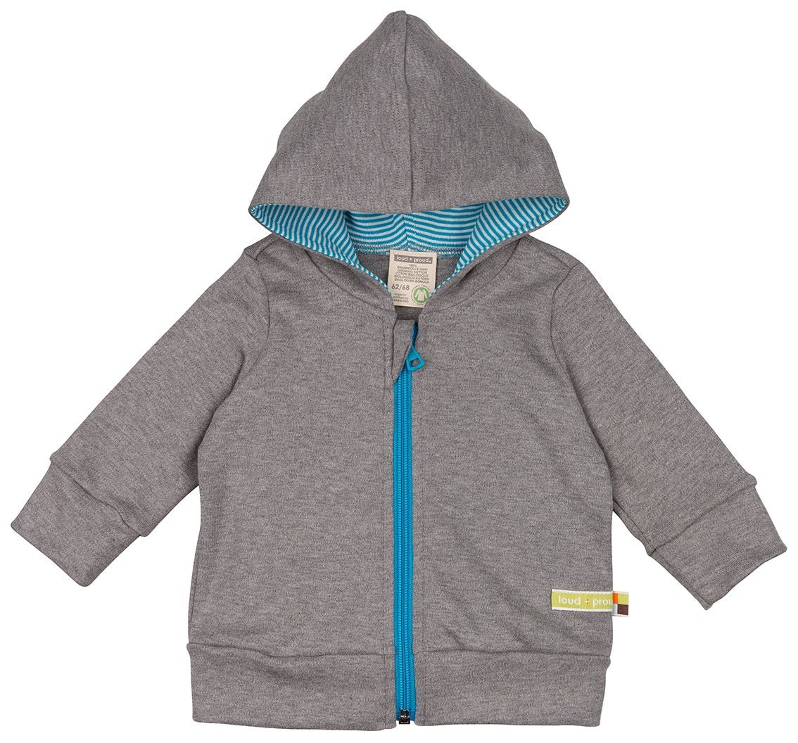 loud-proud-classics-kapuzenjacke-grey-86-92-interlock image 1
