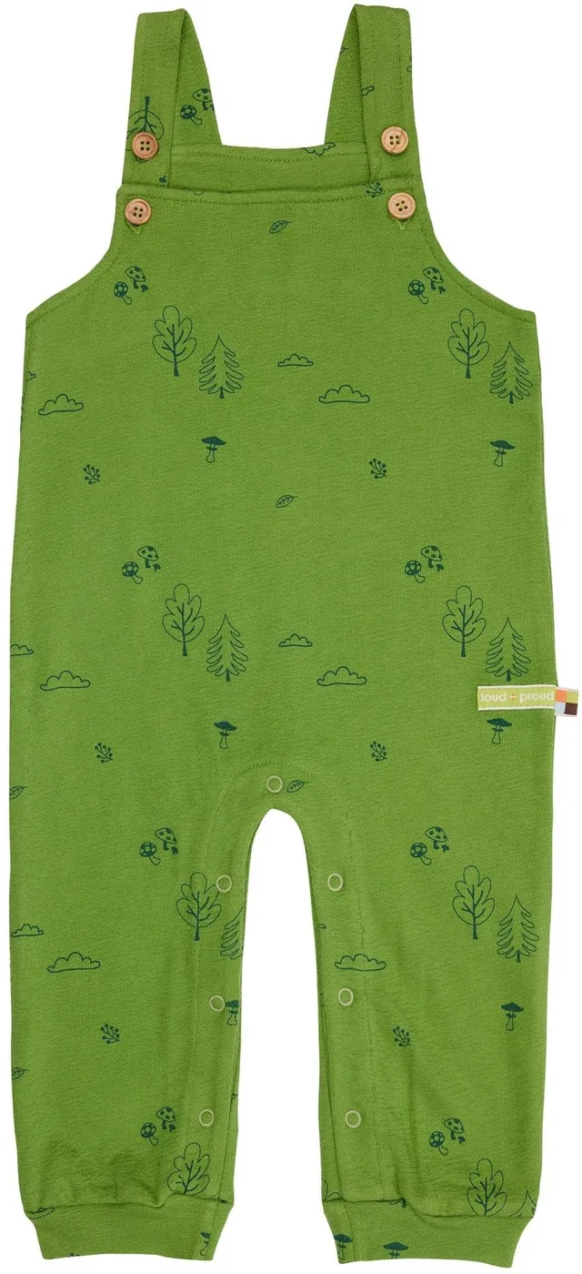 loud-proud-classics-latzhose-strukturstrick-baby-latzhose-grass image 1