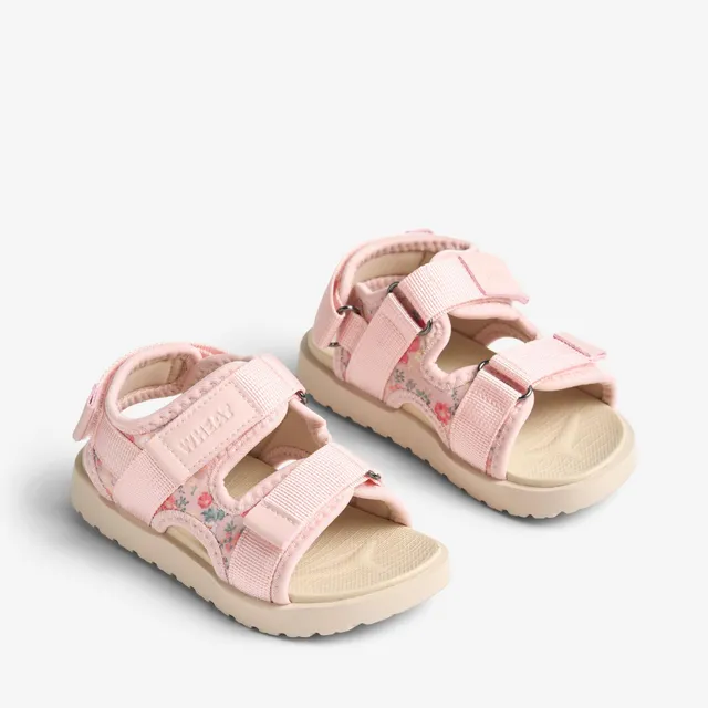 wheat-footwear-sandal-mandy-sandale-powder-flowers-seashells-klett image 1