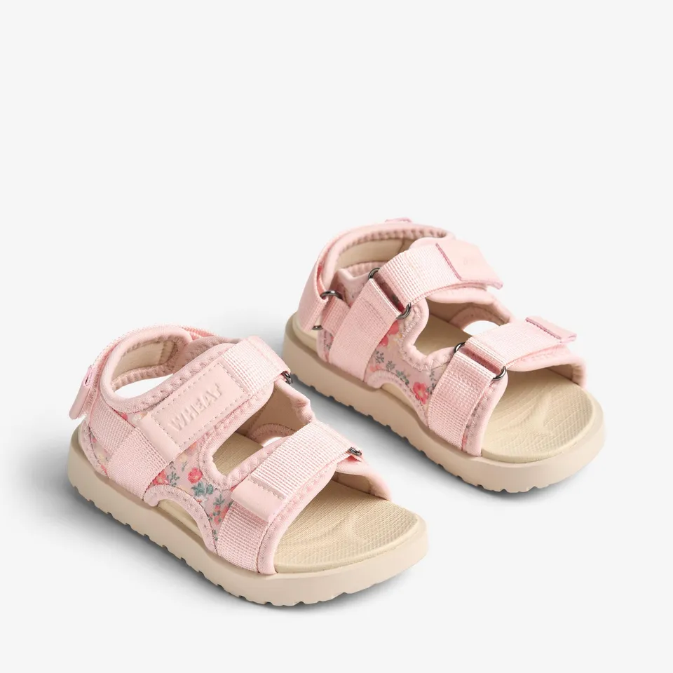 wheat-footwear-sandal-mandy-sandale-powder-flowers-seashells-klett image 1
