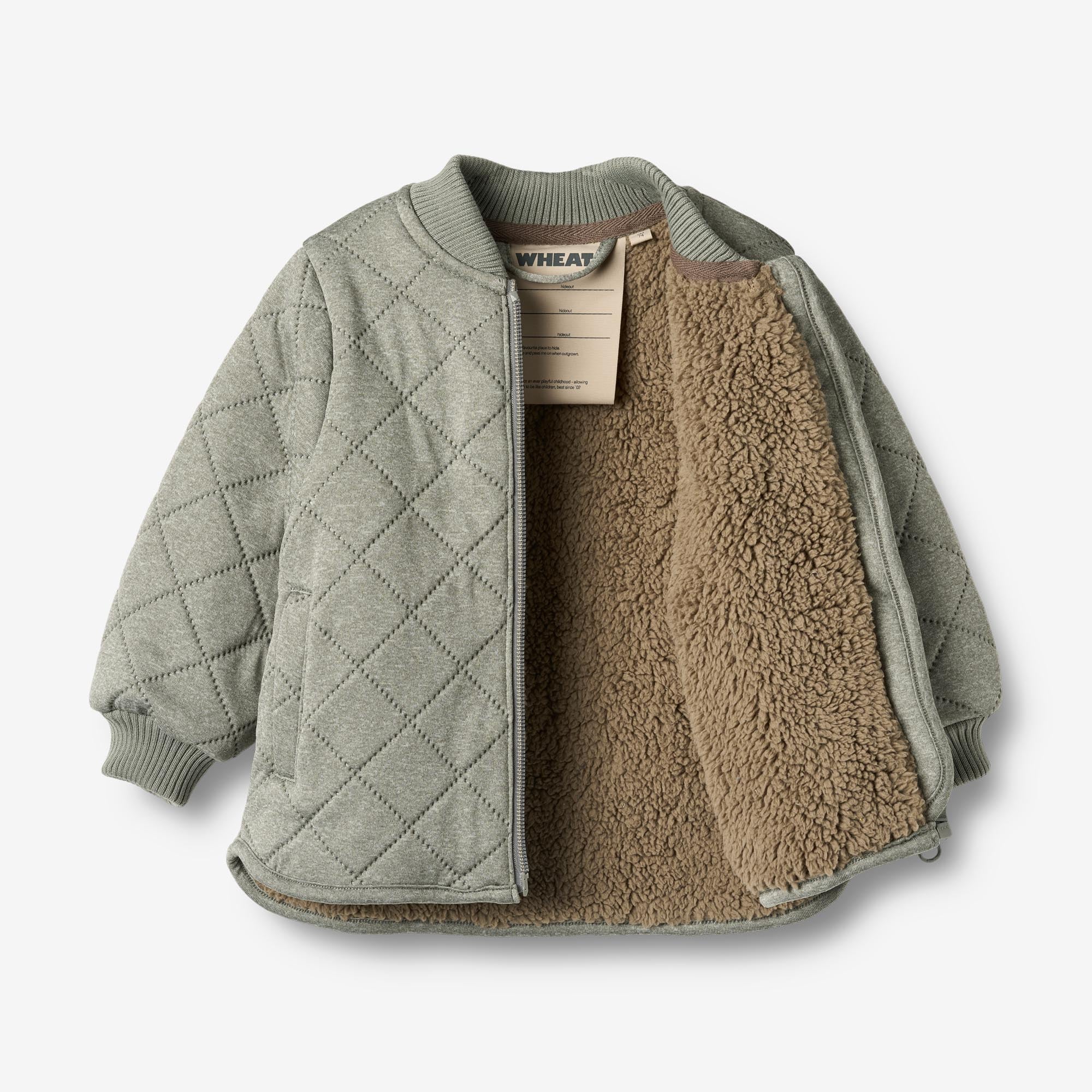 wheat-benni-thermojacke-thunder-melange-baby-recycling image 3