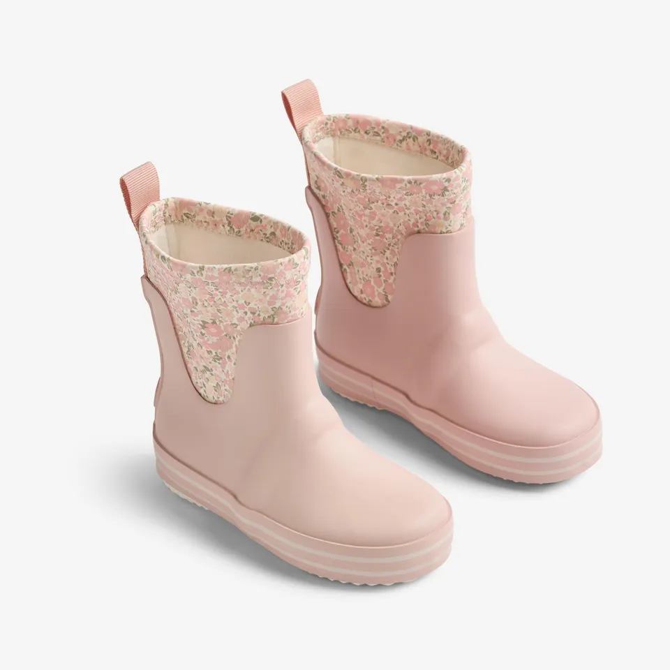 wheat-mist-gummistiefel-kinder-ivory-flower-meadow-naturkautschuk image 1