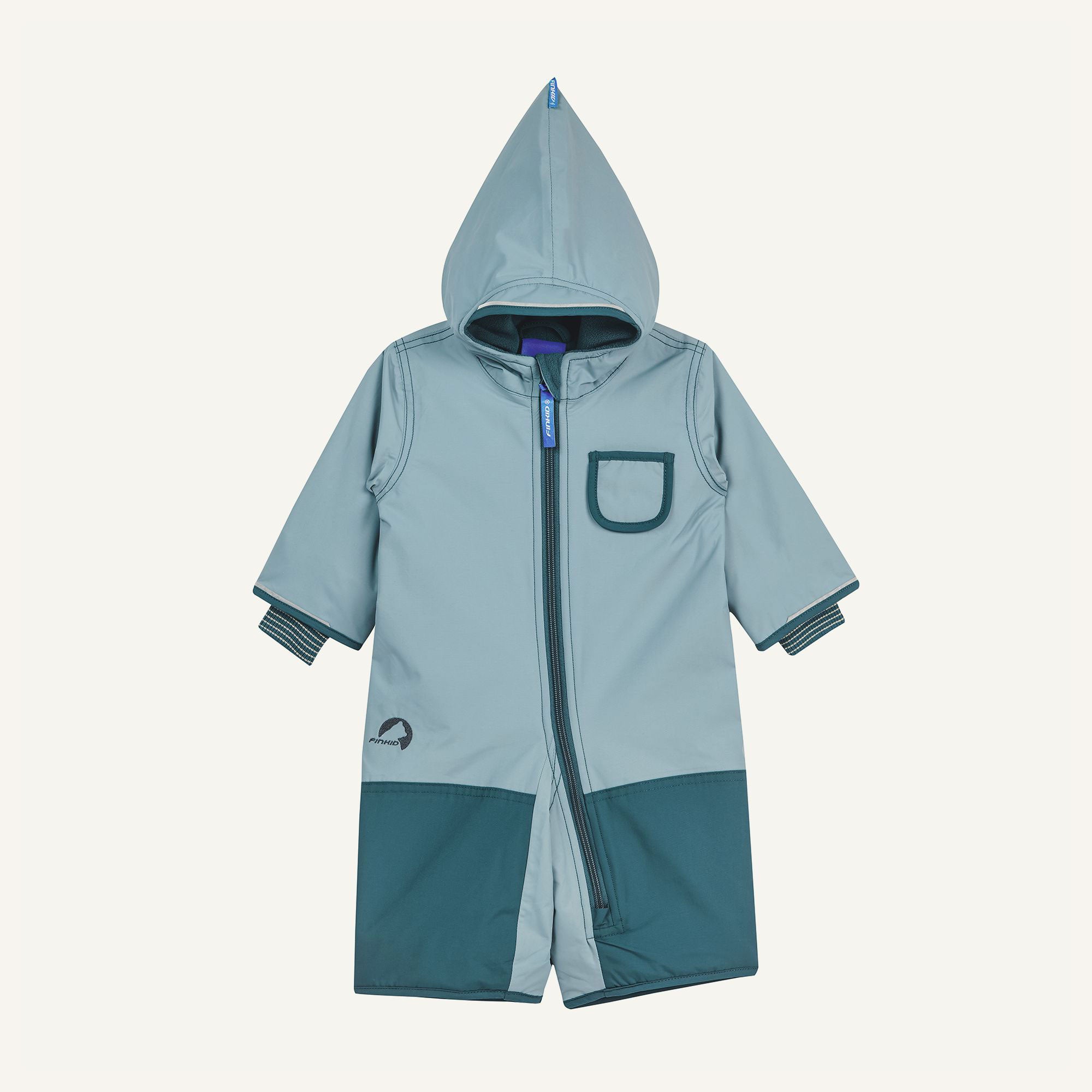finkid-husky-pikku-winter-eko-schneeanzug-golden-yellow-navy-80-90 image 2