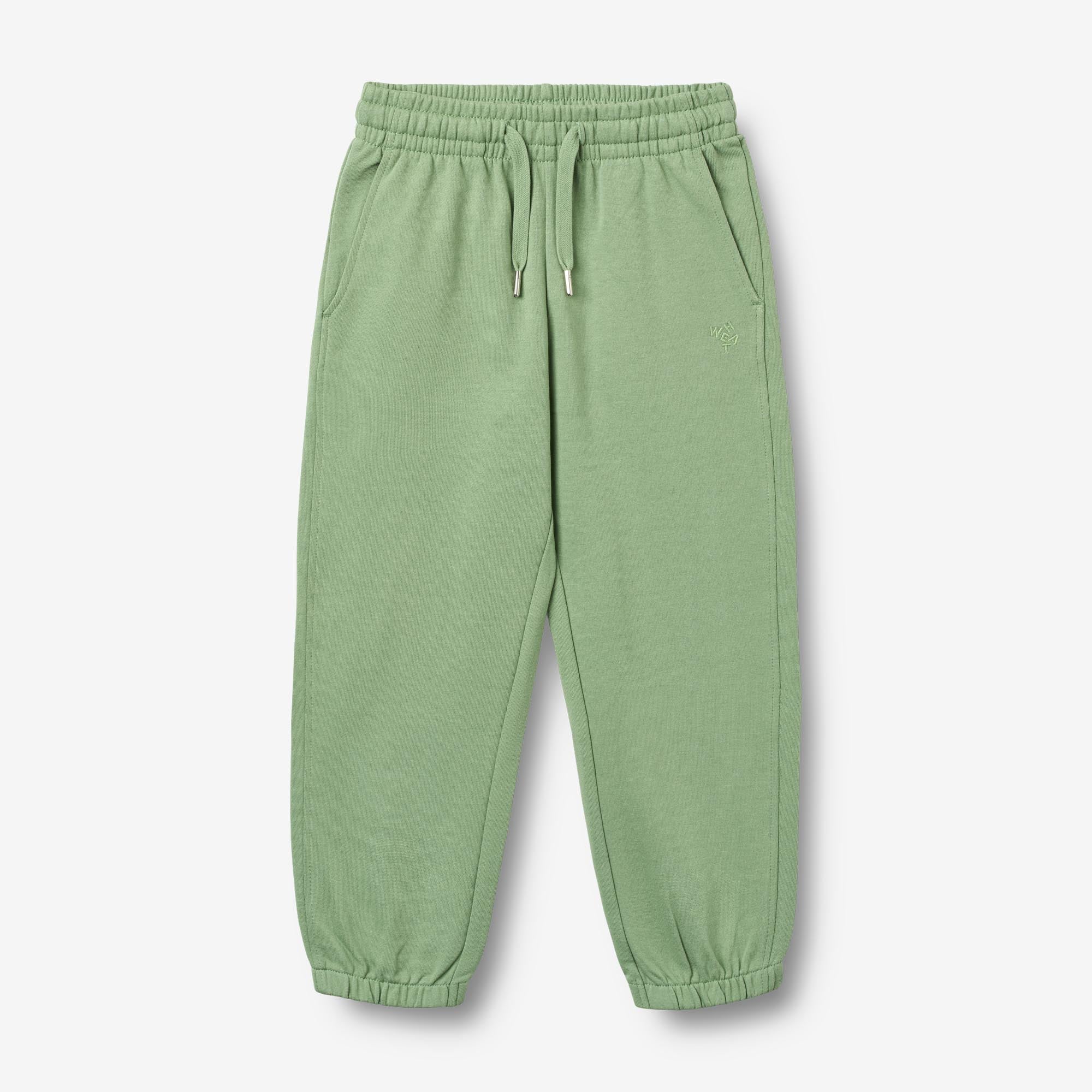 wheat-cruz-sweatpants-kinder-jogginghose-jade-green-bio image 1