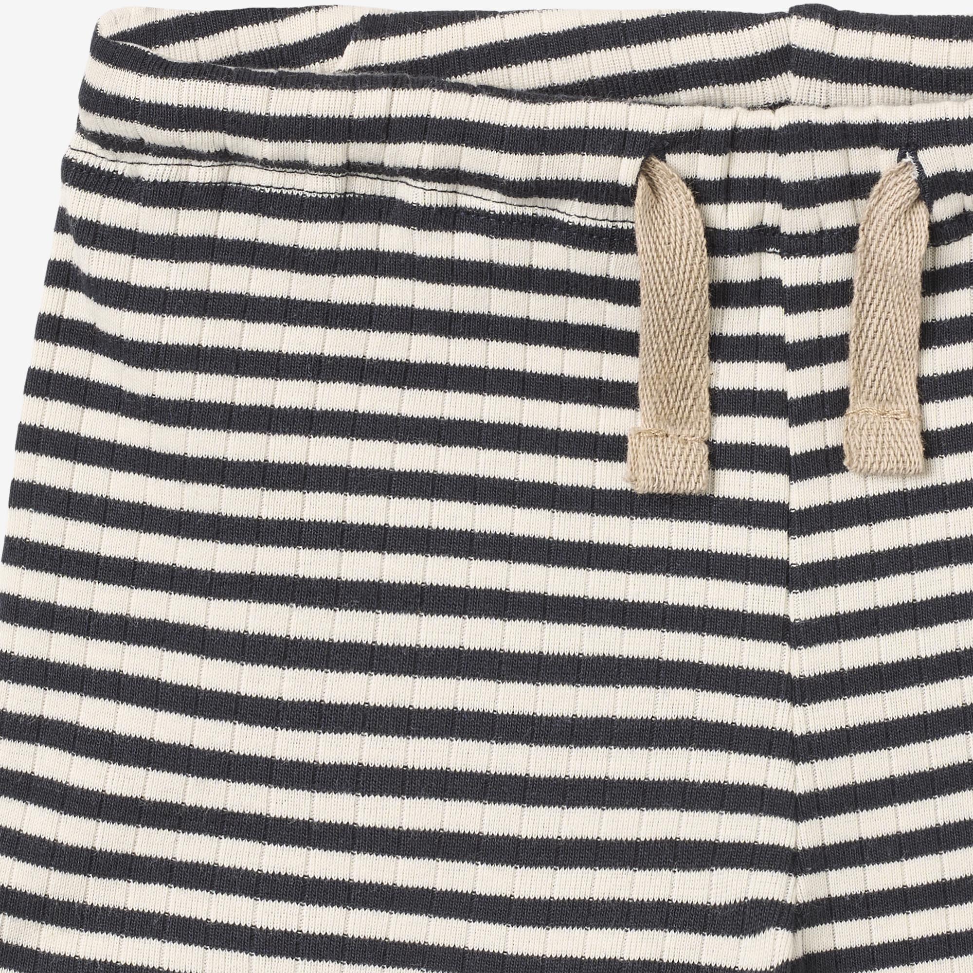 wheat-vic-jersey-shorts-navy-rib-stripe-bio-baumwolle image 3