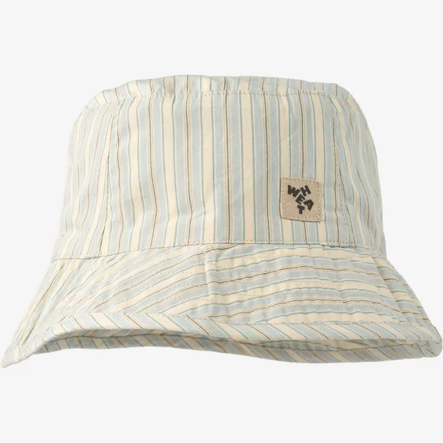 wheat-bucket-hat-alec-fischerhut-blue-ocean-stripe-bio-baumwolle image 1