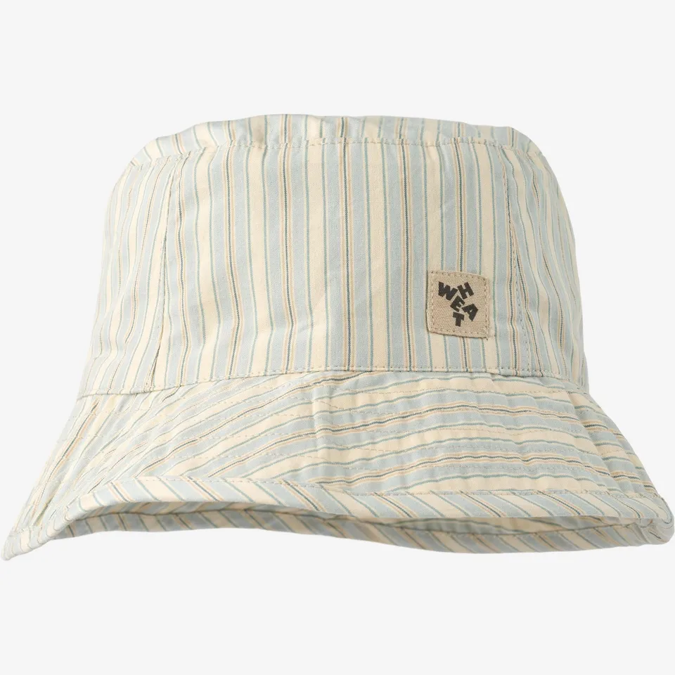 wheat-bucket-hat-alec-fischerhut-blue-ocean-stripe-bio-baumwolle image 1