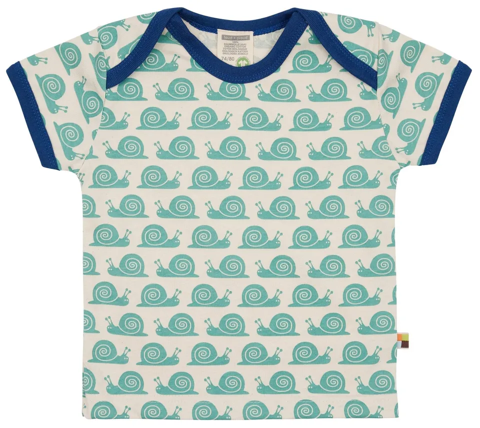 loud-proud-classics-t-shirt-schnecken-bio-baumwolle-oregano image 1