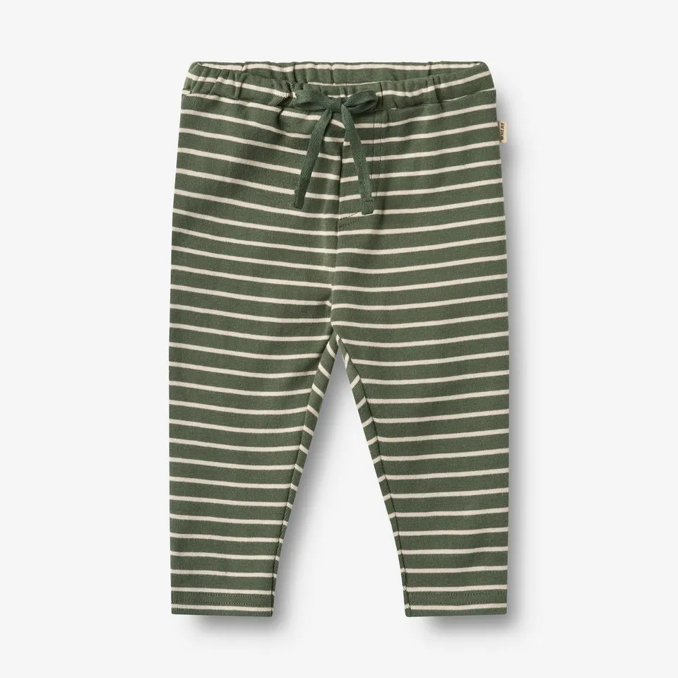 wheat-clothing-manfred-jerseyhose-dark-green-stripe-bio image 1