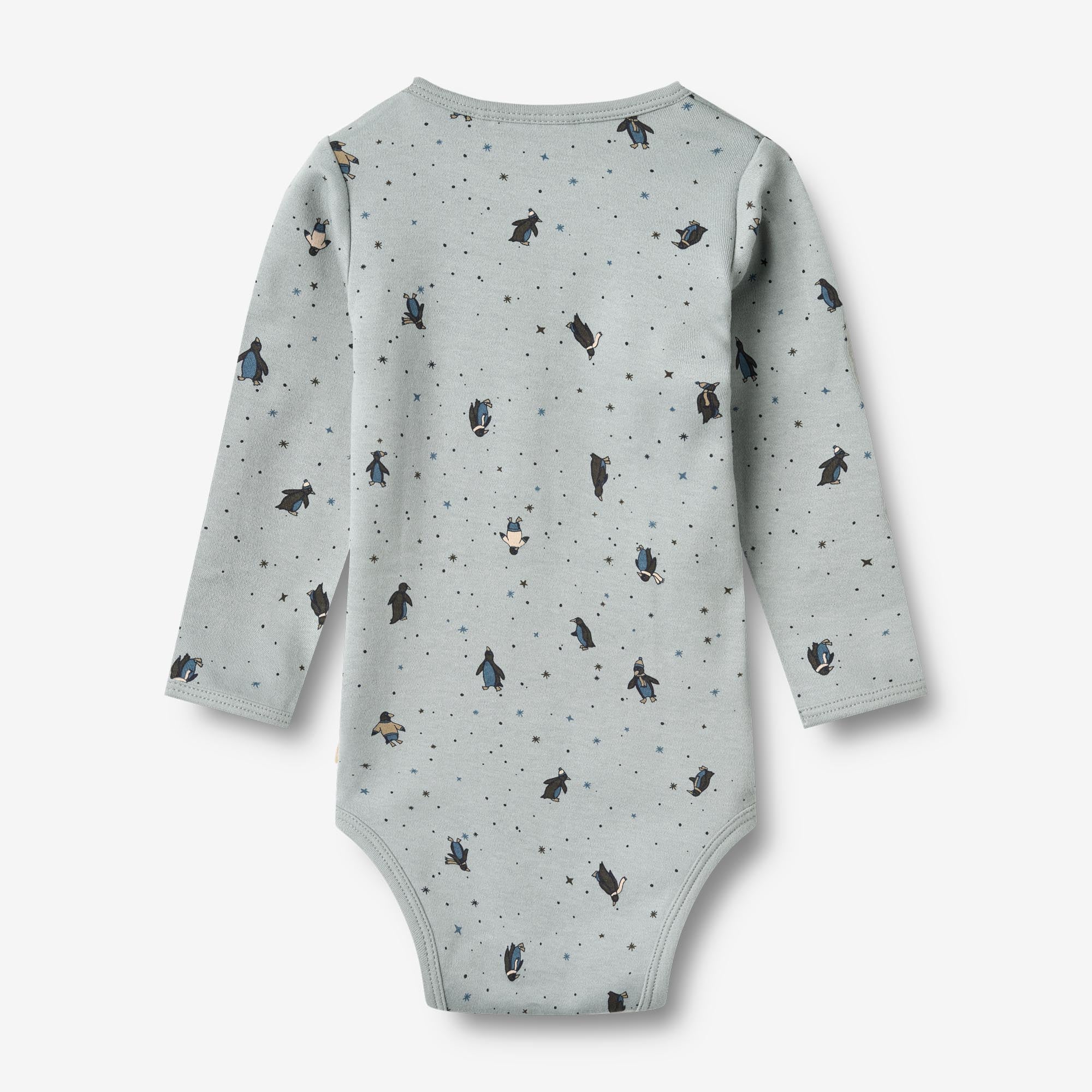 wheat-berti-baby-body-langarm-soft-rain-penguins image 2
