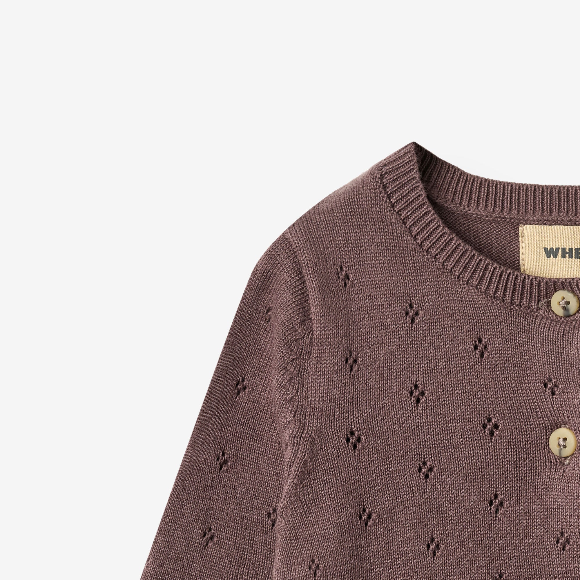 wheat-maia-strickjacke-plum-baby-bio-baumwolle image 4