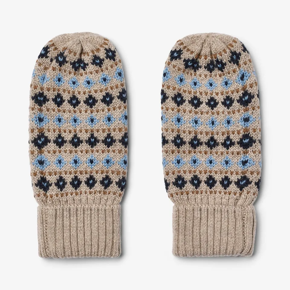 wheat-jacquard-mittens-haansi-kinder-f-ustlinge-merinowolle-sand image 1