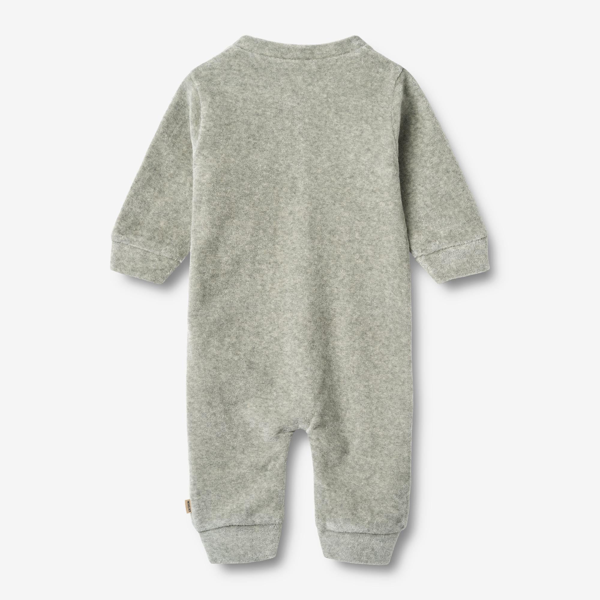 wheat-avery-jumpsuit-langarm-melange-grey-bio-baumwolle image 2