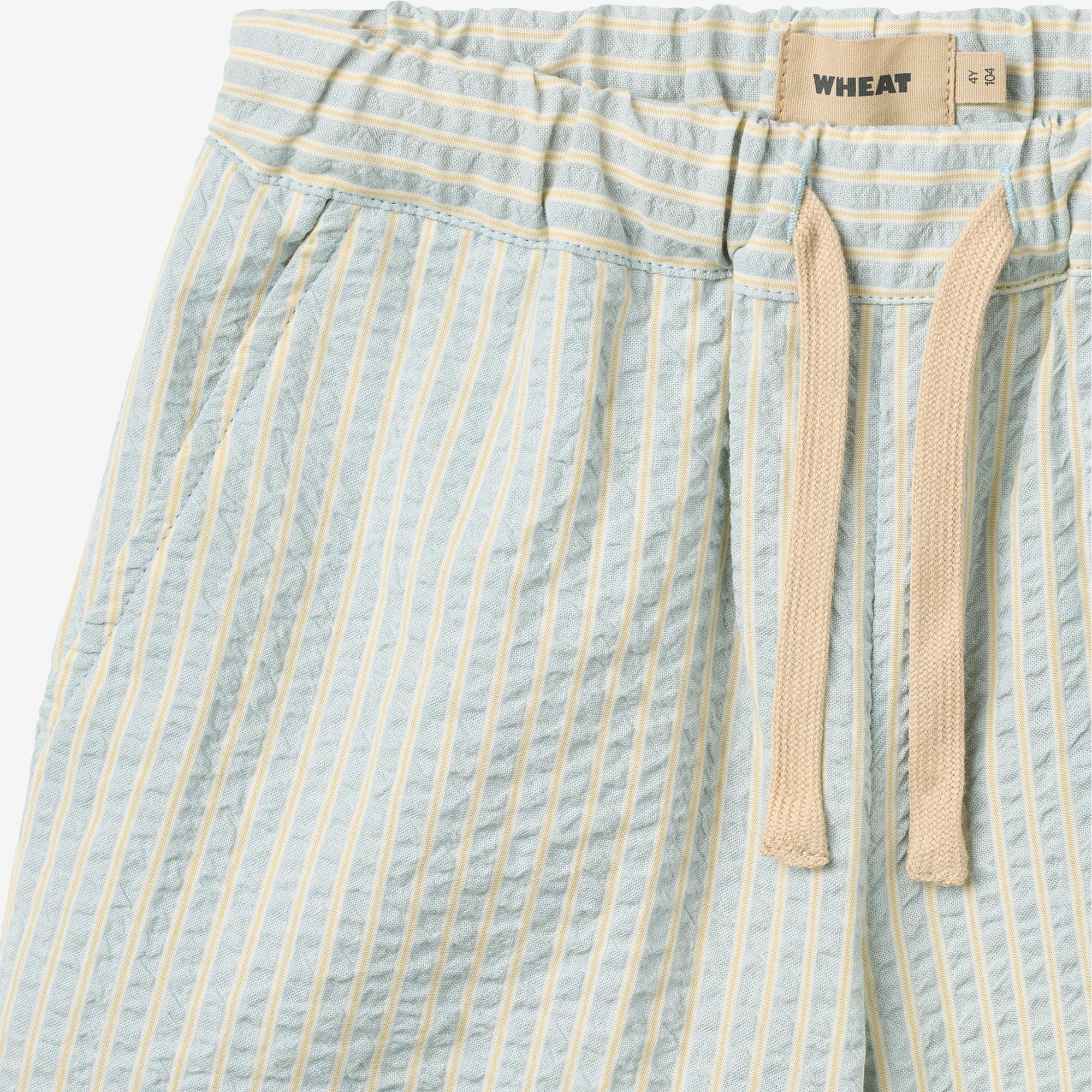 wheat-cuba-shorts-summer-sky-stripe-bio-baumwolle image 4