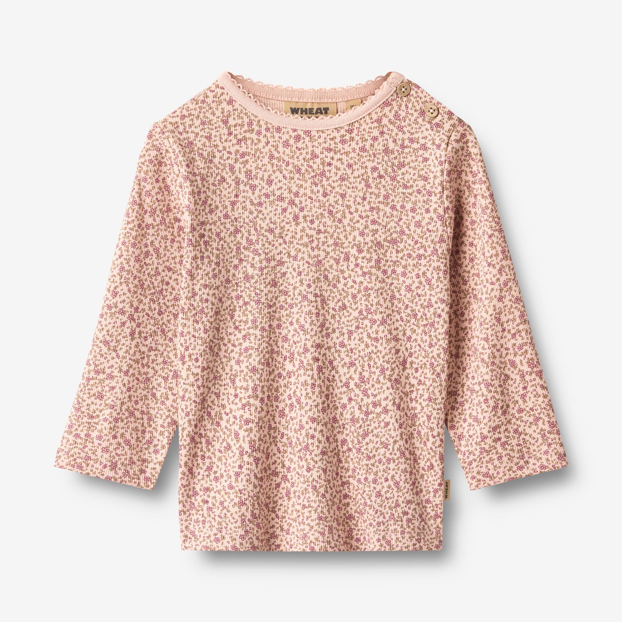 wheat-marit-langarmshirt-dime-rose-bio-baumwolle-baby image 1