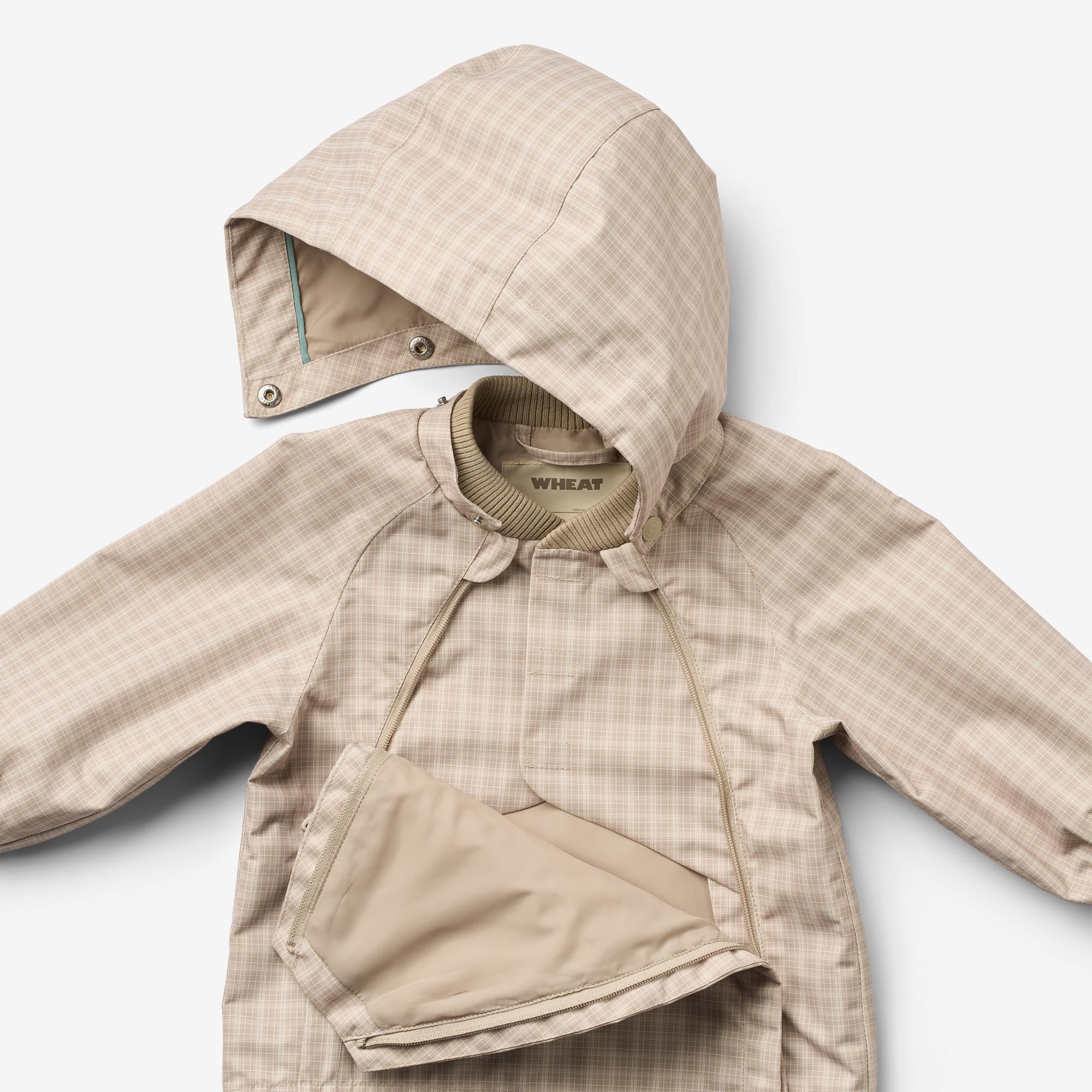wheat-sveo-jacke-stone-check-winddicht-baby image 4