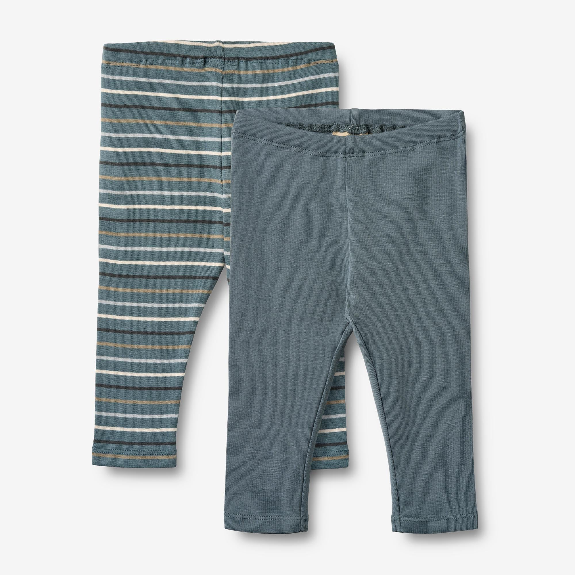 wheat-jules-leggings-2er-baby-blue-multi-stripe-bio image 1
