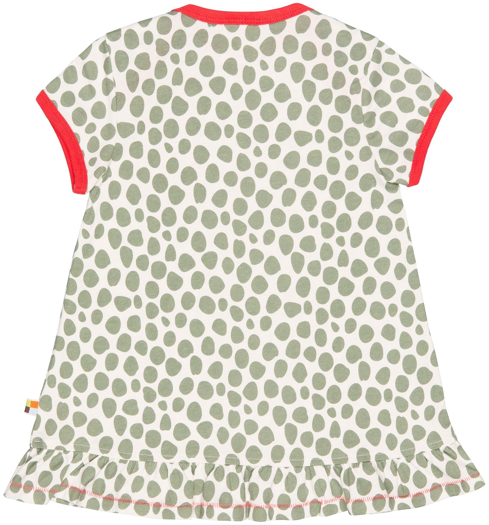 loud-proud-classics-kleid-druck-kleid-olive-98-104-jersey image 2