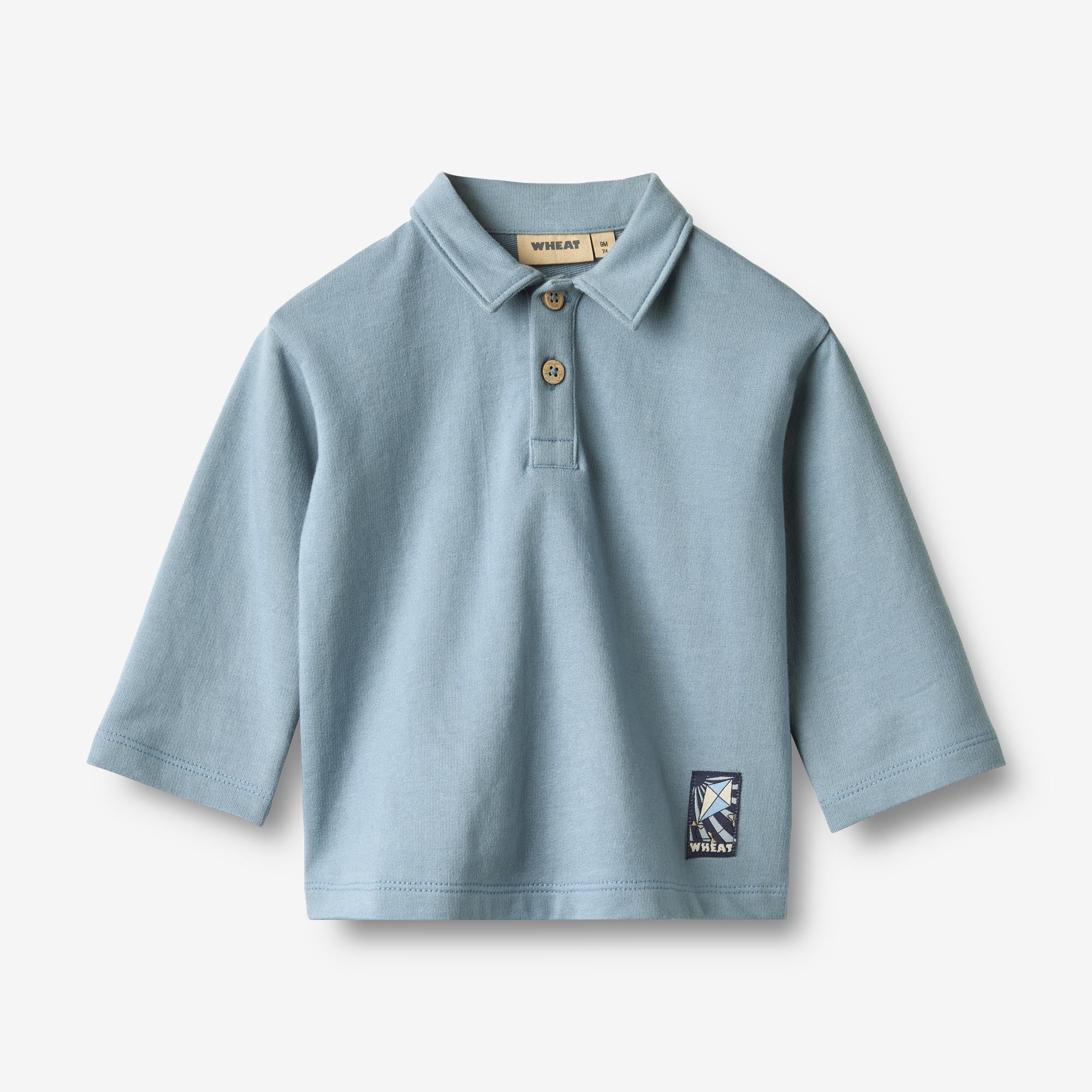 wheat-clothing-vilhelm-set-sweat-faded-denim-bio-baumwolle image 3