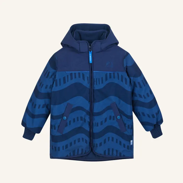 finkid-husky-kuvio-winterjacke-denim-navy-90-100-wasserdicht image 1