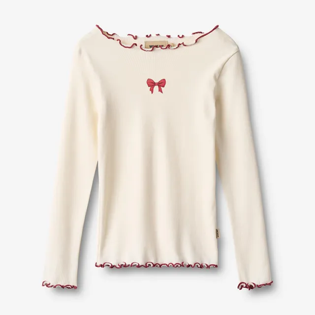 wheat-louann-langarmshirt-ivory-bio-baumwolle image 1