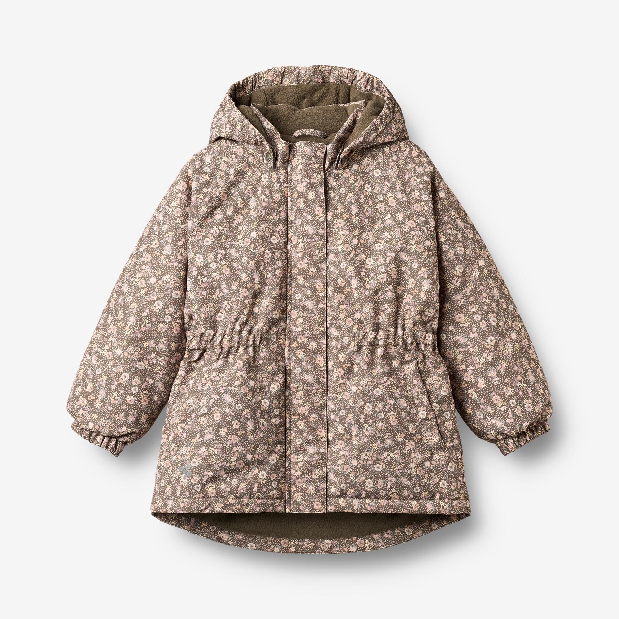wheat-petra-winterjacke-dry-wood-snow-flowers-wasserdicht image 1