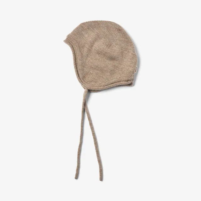 wheat-leify-strickh-ubchen-grey-camel-melange-merinowolle image 1